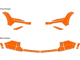 Arisco Sto stangen VW Tiguan Allspace 2022 T11514 Fluo Orange