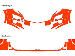Arisco Sto stangen Opel Movano 2022 - Avery Prismatic W11514 Orange
