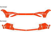 Arisco Pare-chocs VW Tiguan 2021   buttonblast - Avery Prismatic W11514 Orange