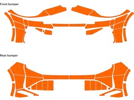 Arisco Sto stangen VW ID 3 - Avery Prismatic W11514 Orange