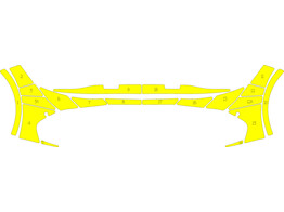 Arisco Voorbumper Cupra Born Avery Prismatic T11513 Yellow