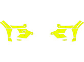 Arisco Voorbumper Volvo XC60 2022- Fluo Geel T11513
