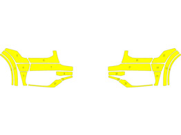 Arisco Voorbumper Volvo XC90 - Avery T11513 Fluo Geel