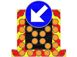 Dach Signalisierungsfeld Arrow6.140.D1 Type ACAD