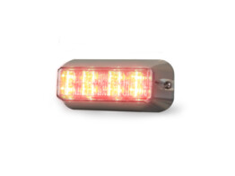 LEDX Rot - Einzelkalenderlampe im Aluminiumgehause - 12VDC