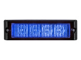 XT4 Blau/Blau - 2-in-1-Kalenderlampe im schwarzen Gehause - 12/24VDC