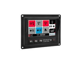 Universal Touchscreen Console - Black - Panel Mount/F1F2F3