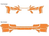 Arisco Bumpers Skoda Octavia Hatchback RS 2017-2020 Avery Prismatic T7514 Orange