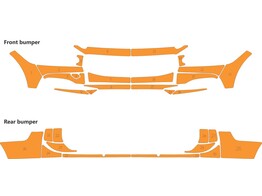 Arisco Bumpers Volvo V90 Cross Country 2016- Avery Prismatic Orange RPS