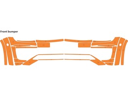 Arisco Frontsto stange VW Amarok 2016- Avery prismatic Orange