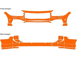 Arisco Sto stangen Volvo V90 2016- Avery prismatic Orange FPS RPS