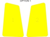 Striping Cases Yamaha Avery Prismatic Yellow