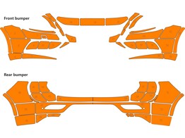 Arisco Sto stangen Volvo V40 2013-2019 Avery Prismatic Orange