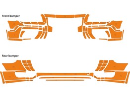 Arisco Sto stangen Volvo XC70 2008-2016 Avery Prismatic Orange