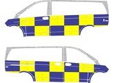 Striping Mercedes Vito 2015- Battenburg NIV3   modules PZ BHT