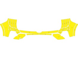 Arisco Achterbumper Kia Niro 2022- T11513 Geel