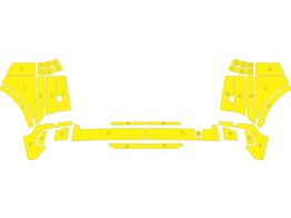 Arisco Achterbumper Peugeot 2008 Avery Prismatic T11513 Geel