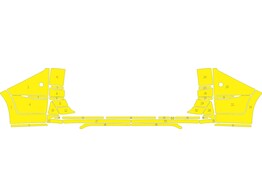 Arisco Achterbumper Volkswagen Transporter T7 - Avery Prismatic T11513 Geel