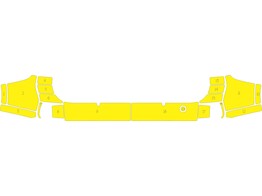 Arisco Achterbumper Volkswagen ID BUZZ Avery T11513 Yellow RPS