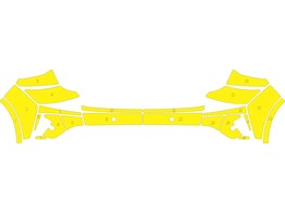 Arisco Achterbumper Ford Focus 2022- T11513 Fluorescent Yellow ZP Montgomery