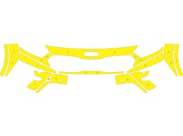 Arisco Voorbumper Kia Niro 2022- T11513 Fluorescent Yellow ZP Montgomery