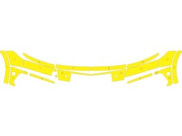 Arisco Voorbumper Volkswagen Touran T11513 Geel