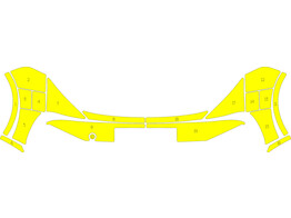 Arisco Voorbumper Volkswagen ID BUZZ Avery T11513 Yellow FPS