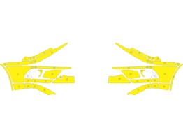 Arisco FRONT BUMPER Mercedes Sprinter -2018 T11513 Yellow
