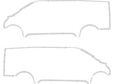 Kontour Peugeot Expert L3 2024- Avery T11500 Wei 