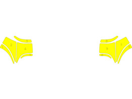 Arisco Achterbumper Dacia Spring 2022- Avery T11513 Yellow