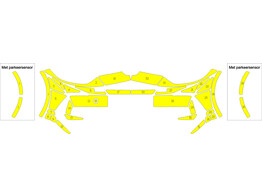 Arisco Voorbumper Volkswagen ID 3 Avery T11513 Geel