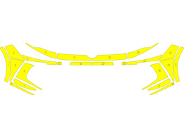 Arisco Frontsto stange Volkswagen Tiguan 2025- Avery Prismatic T11513 Gelb