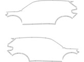 Contour Volkswagen Tiguan 2025 - Avery ECE104 Blanc