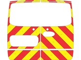 Striping Mercedes Vito 2016 A2 rear chevrons 12 5 cm
