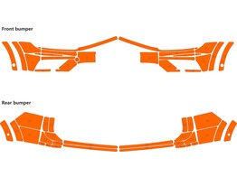 Arisco Bumpers VW Tiguan 2016- Avery Prismatic T7514 Orange