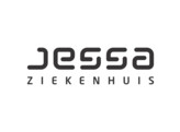 Logo 1 Farbe - Jessa Ziekenhuis 40x40 cm  Schwarz 