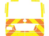 Striping Toyota Landcruiser MUG Chevrons Oranje/Geel 15 cm Brugman