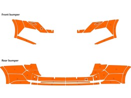 Arisco Sto stangen Skoda Octavia Combi 2020- Orange