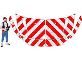 Red/White RA2 10cm Iveco Daily Kastopbouw - Hood