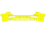 Arisco Achterbumper Volvo XC90 - Avery T11513 Fluo Yellow   flitsers PZ Pajottenland