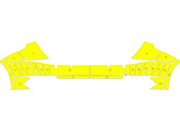 Arisco REAR BUMPER Skoda Scala - Avery Prismatic T11513 Geel
