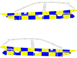 Striping Seat Ibiza Battenburg NIV2